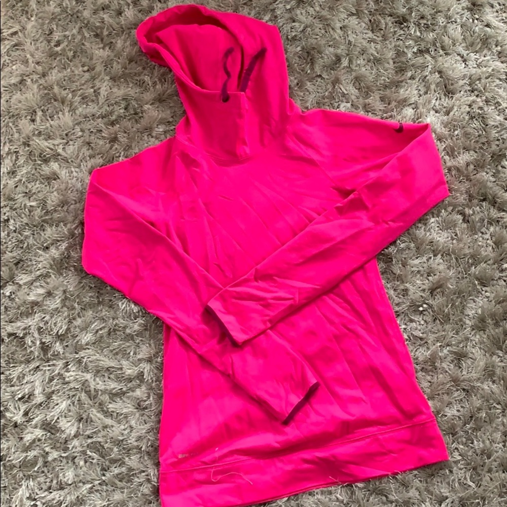 Pink Nike Hyperwarm jacket
